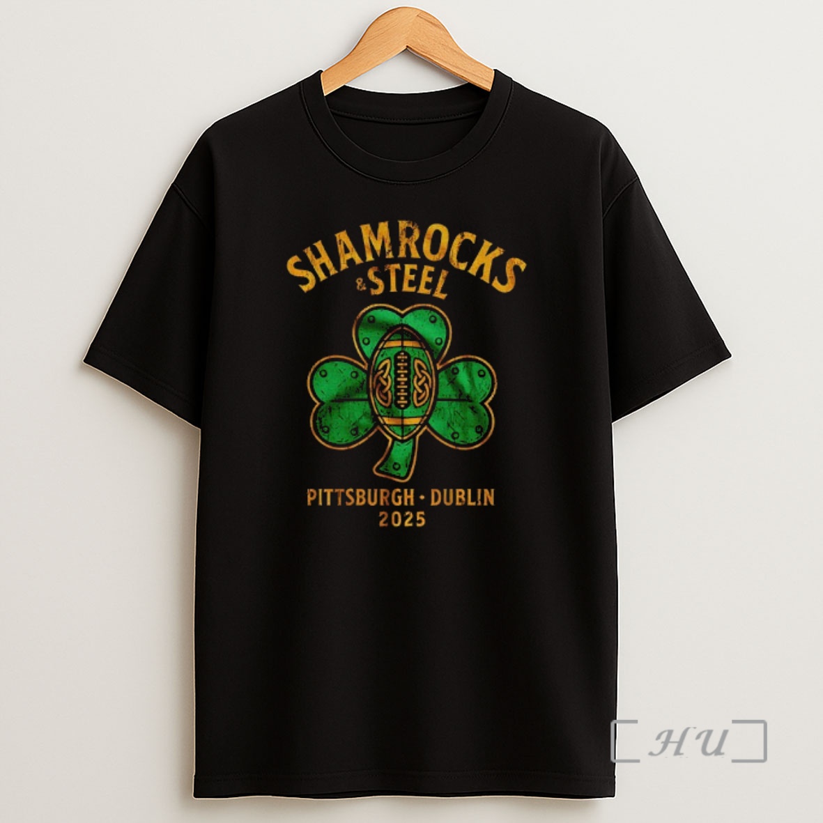 Officials Shamrocks Steel Pittsburgh Steelers Pittsburgh X Dublin 2025 Football Premium Shirt Sweatshirt Tee