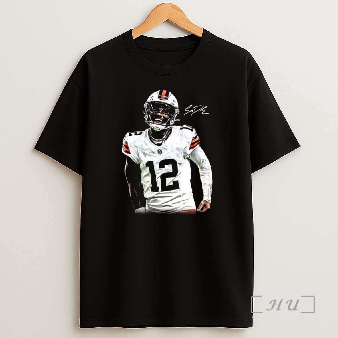 Officials Shedeur Sanders Cleveland Browns Football The Debut Signature Premium Shirt Sweatshirt Tee
