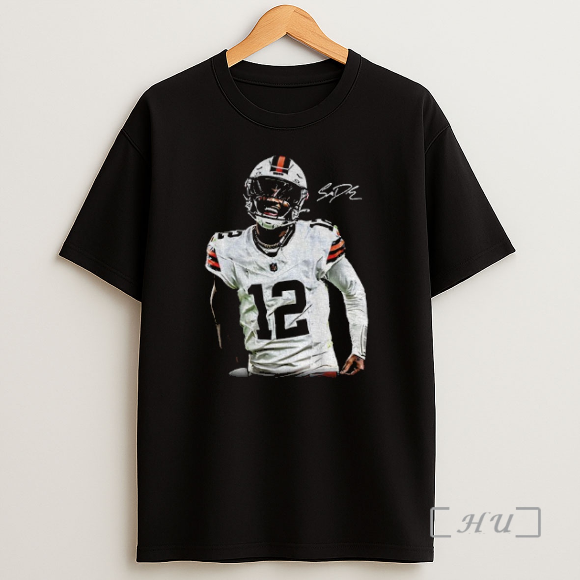Officials Shedeur Sanders The Debut 12 Cleveland Browns Nfl Football Signature Premium Shirt Sweatshirt Tee