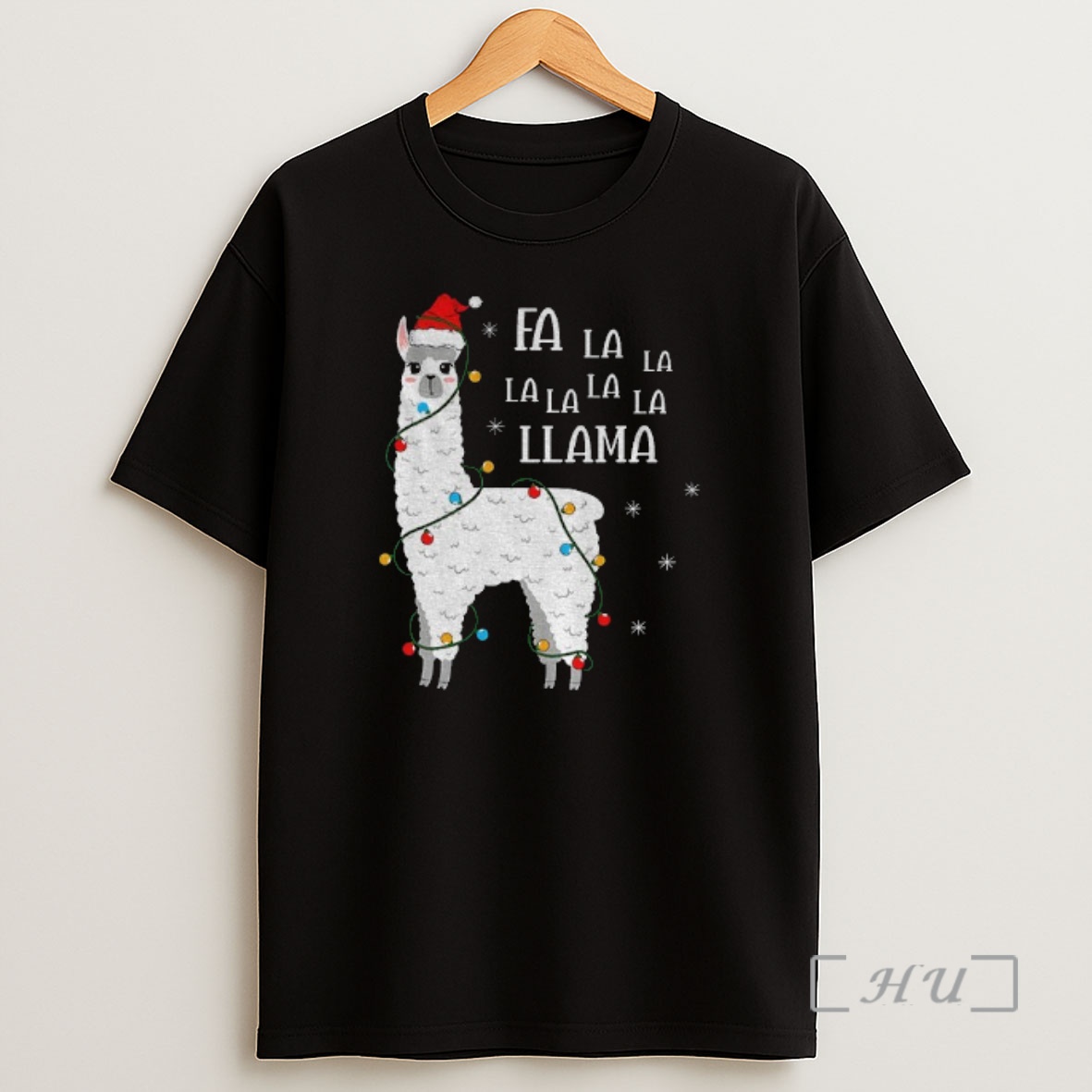 Officials Sheep Santa Hat Deck The Halls Fa La La La La La Llama Merry Christmas Premium Shirt Sweatshirt Tee