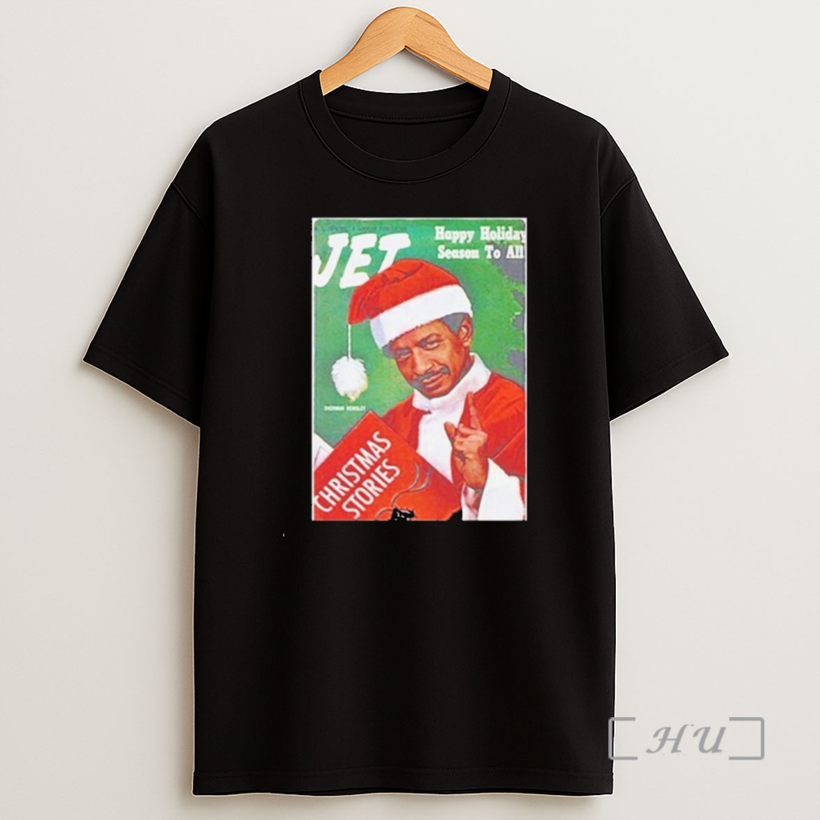 Officials Sherman Hemsley Santa Claus Happy Holiday Season To All Christmas Premium Shirt Sweatshirt Tee