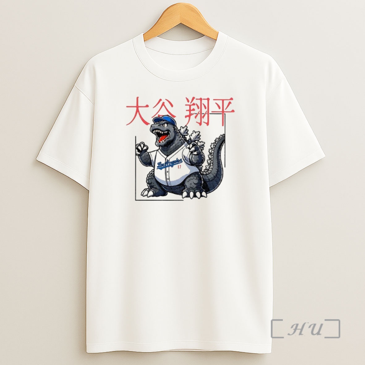 Officials Shohei Ohtani Godzilla 17 Los Angeles Dodgers Premium Shirt Sweatshirt Tee