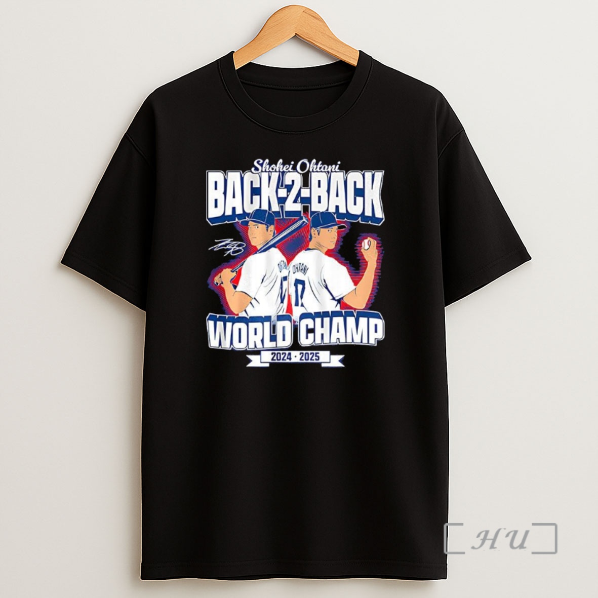 Officials Shohei Ohtani Los Angeles Dodgers Back To Back World Champs 2025 Signature Premium Shirt Sweatshirt Tee