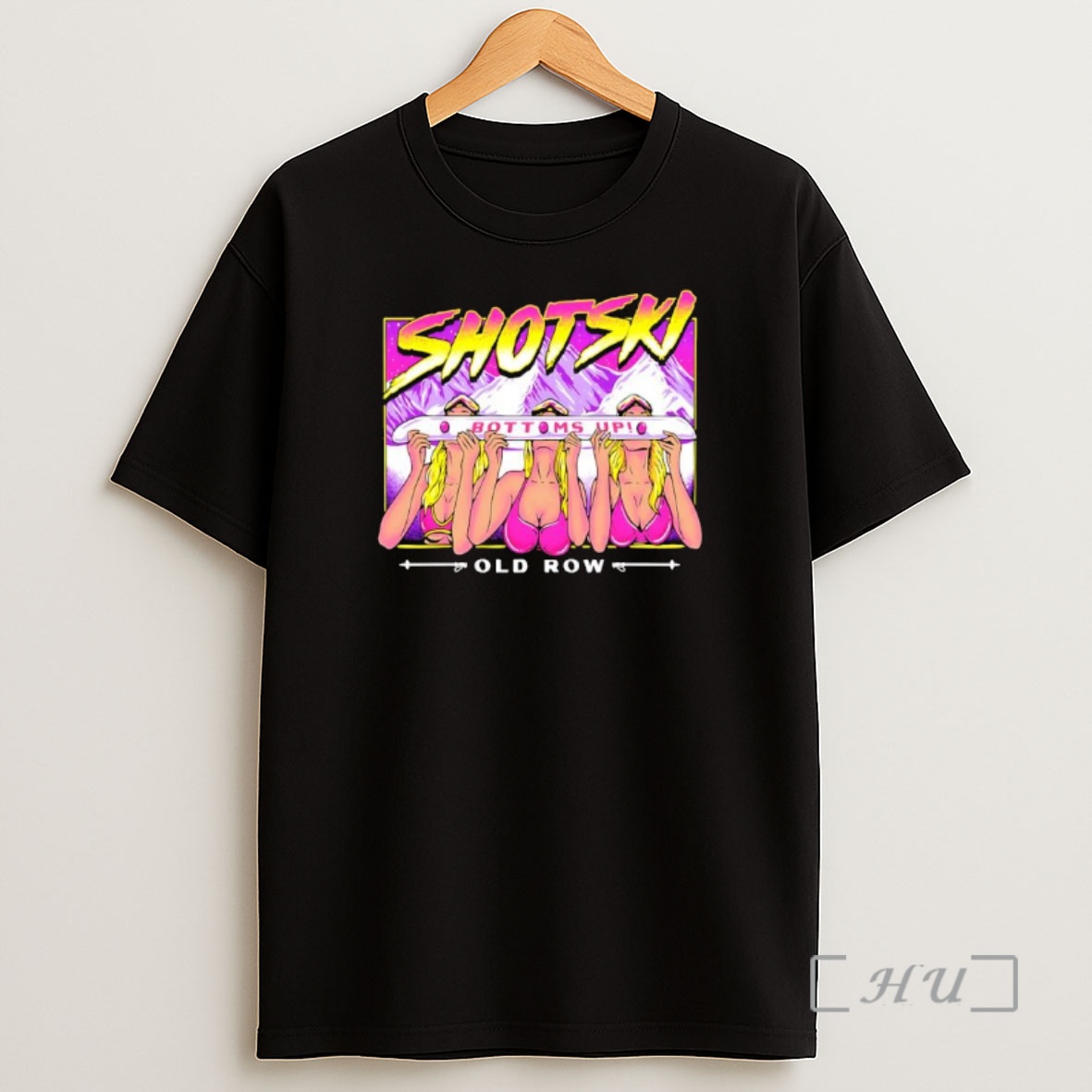 Officials Shotski Bottoms Up Old Row Graphic Premium Shirt Sweatshirt Tee
