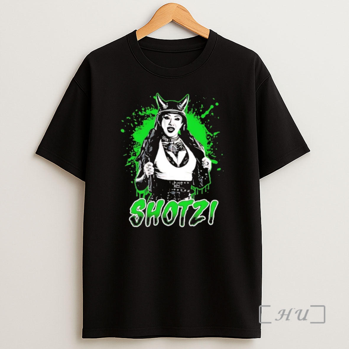 Officials Shotzi Green Splatter Premium Shirt Sweatshirt Tee