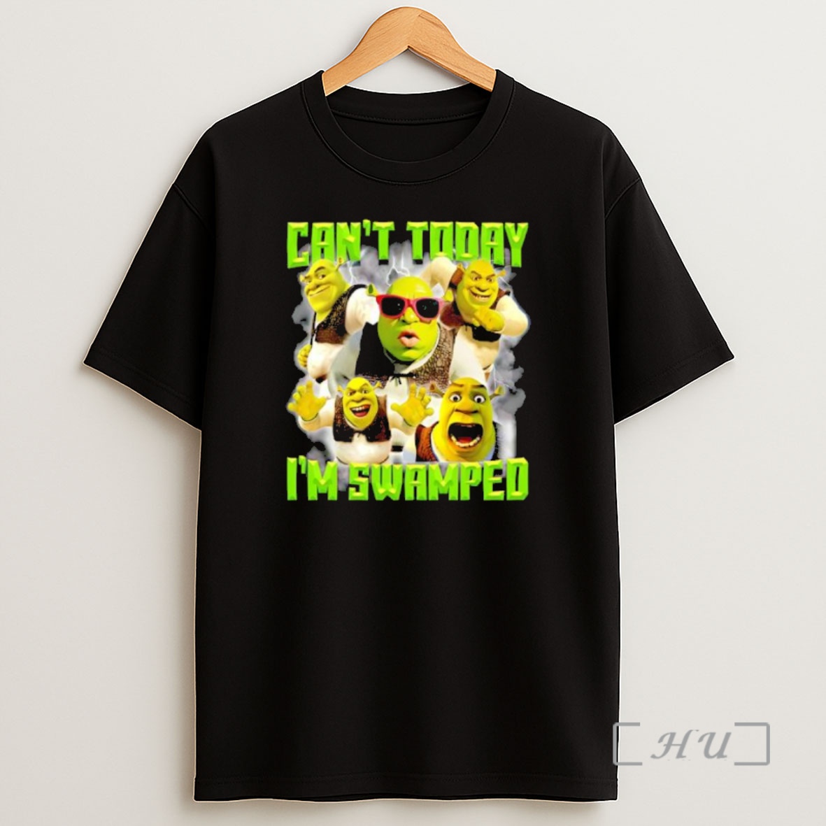 Officials Shrek Cant Today Im Swamped Graphic Premium Shirt Sweatshirt Tee