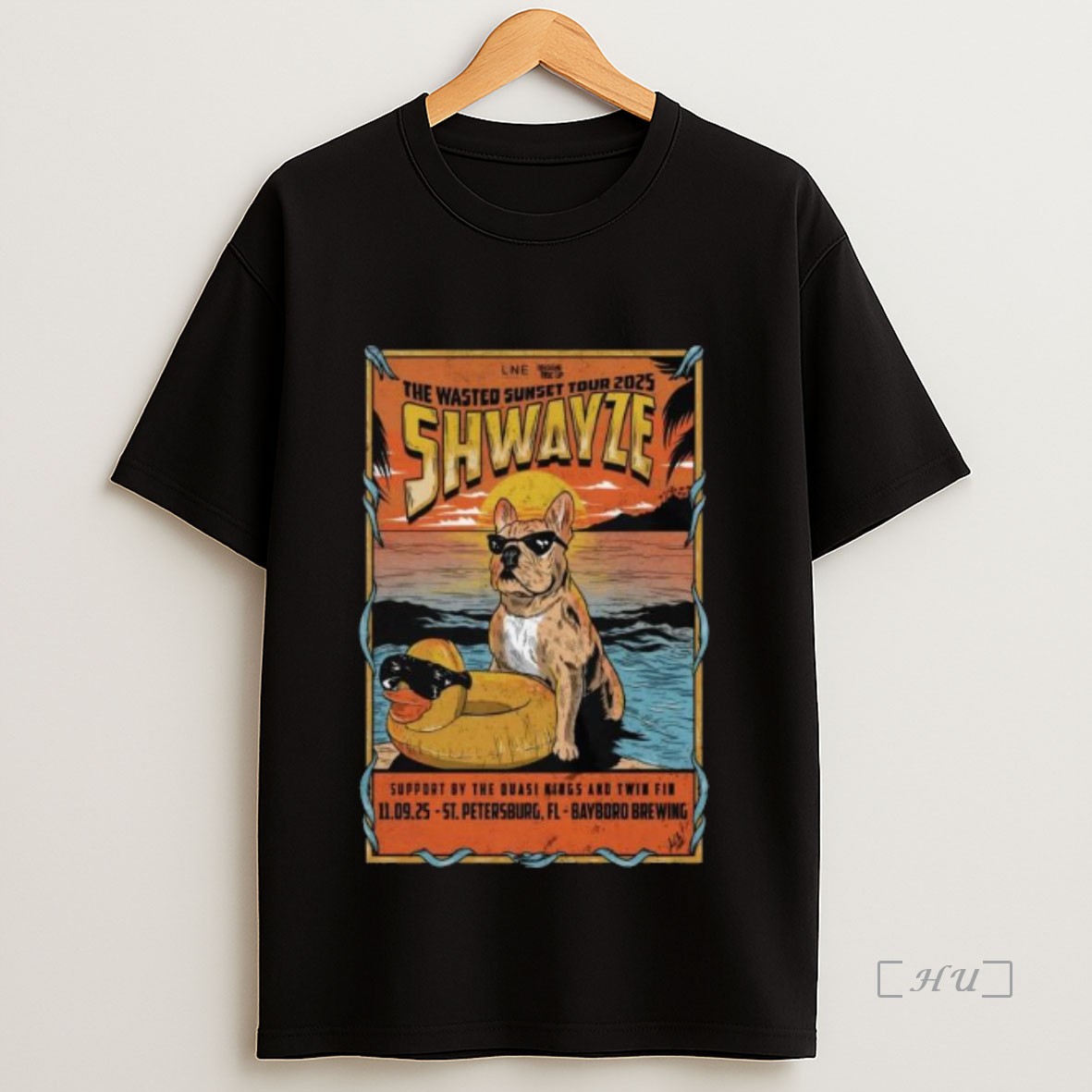 Officials Shwayze Bayboro Brewing St Petersburg Fl 11 9 2025 Long Sleve Premium Shirt Sweatshirt Tee