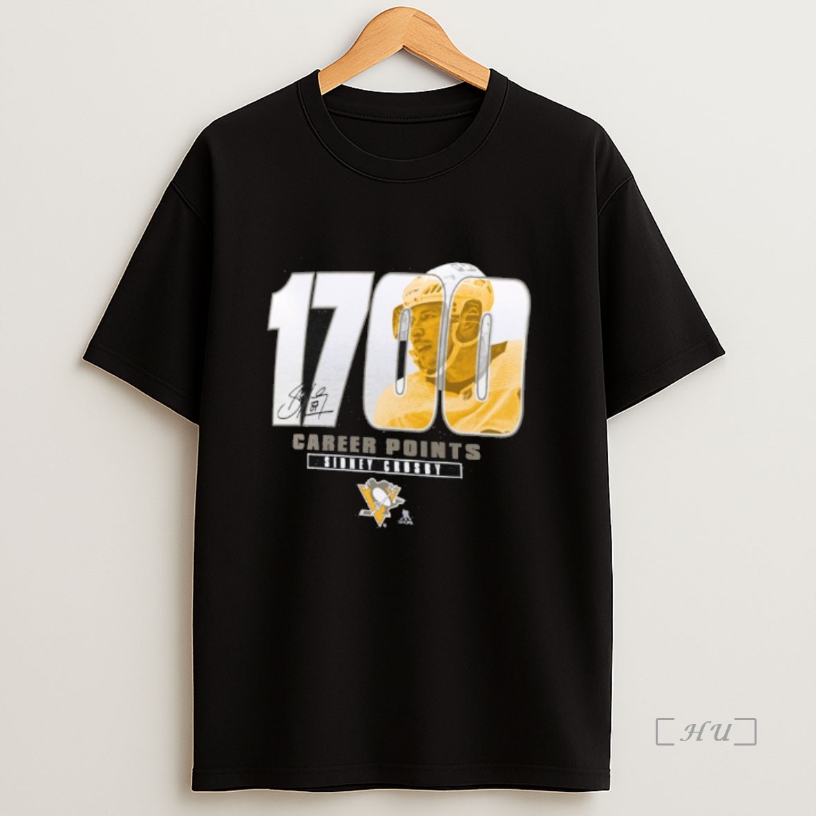 Officials Sidney Crosby Pittsburgh Penguins 1700 Legacy Milestone Premium Shirt Sweatshirt Tee