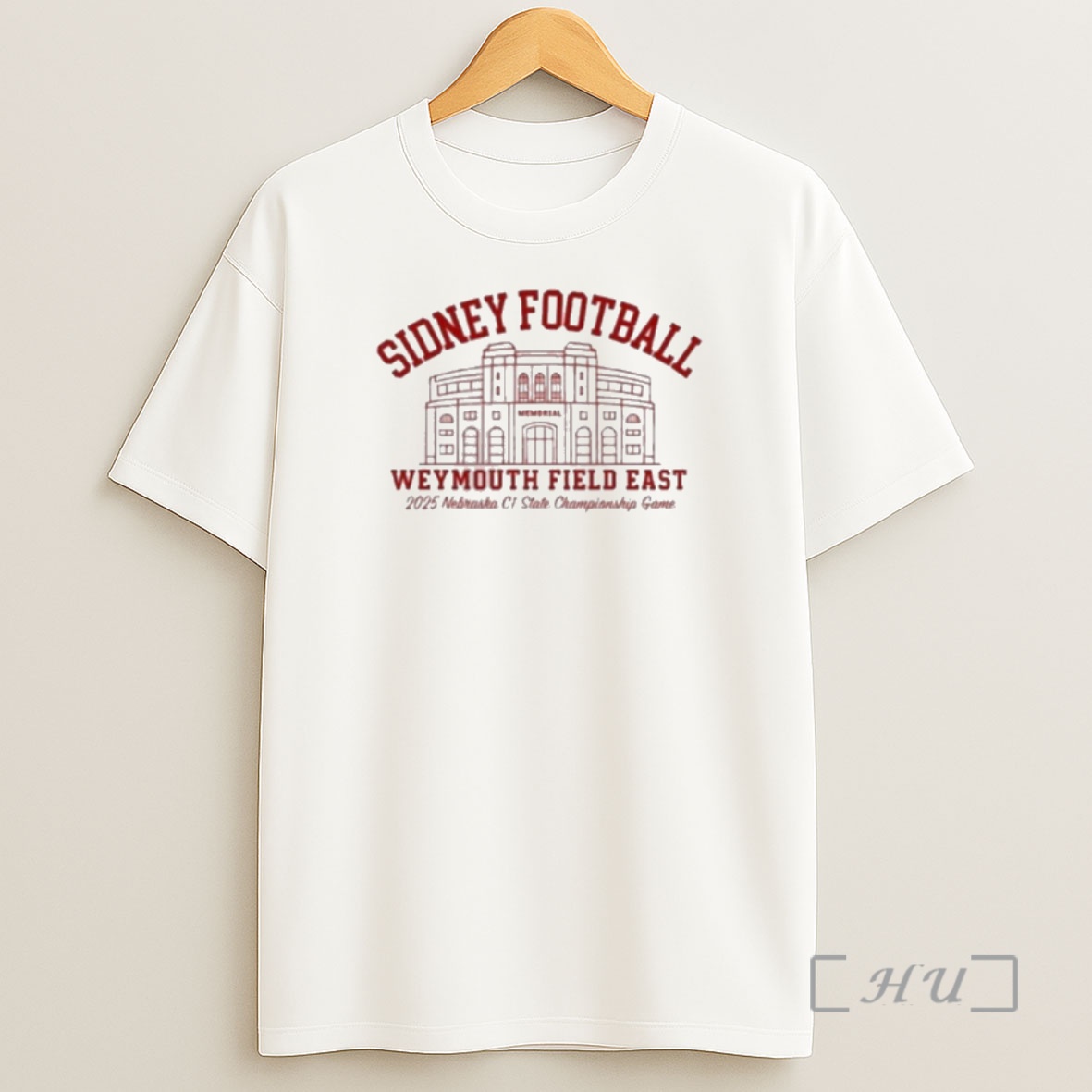 Officials Sidney Football Weymouth Field East 2025 Nebraska C1 State Championship Game Premium Shirt Sweatshirt Tee