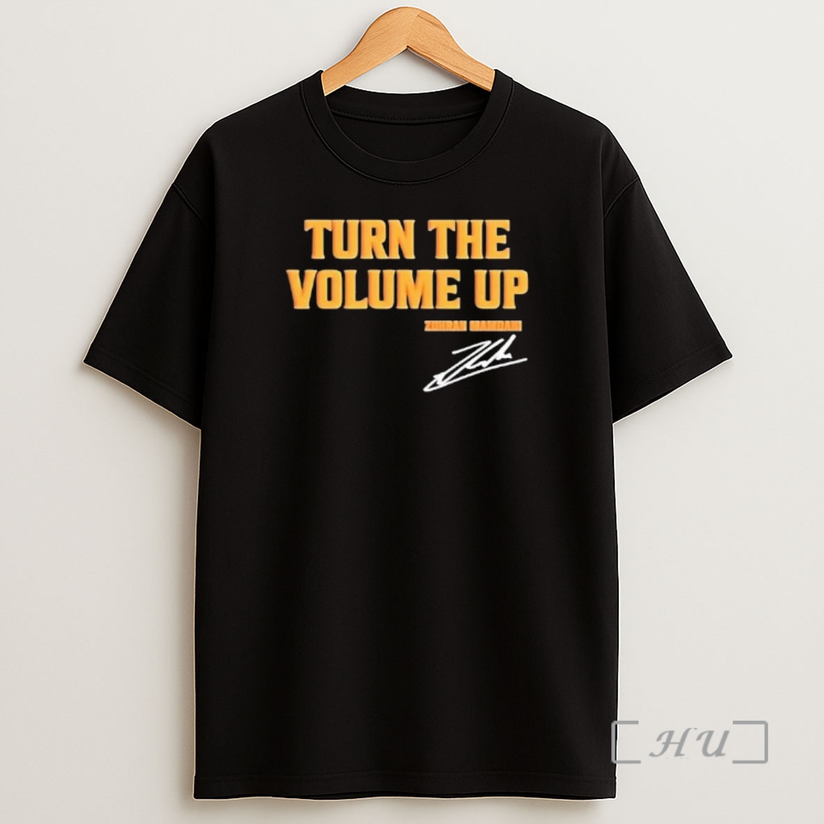 Officials Signature Turn The Volume Up Zohran Mamdani Premium Shirt Sweatshirt Tee