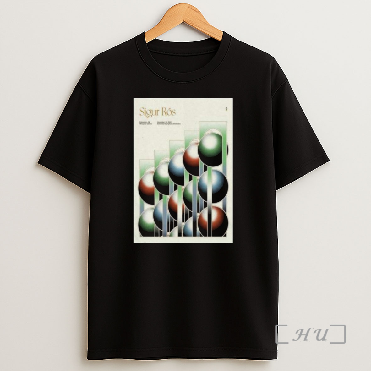Officials Sigur Ros Winspear Centre In Edmonton Ab Nov 10 2025 Premium Shirt Sweatshirt Tee
