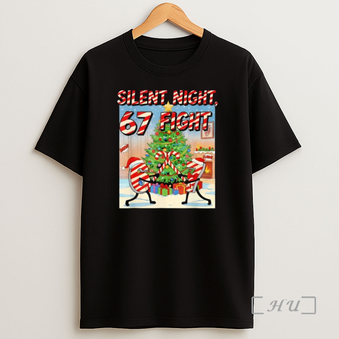 Officials Silent Night 67 Fight Christmas Cartoon Premium Shirt Sweatshirt Tee