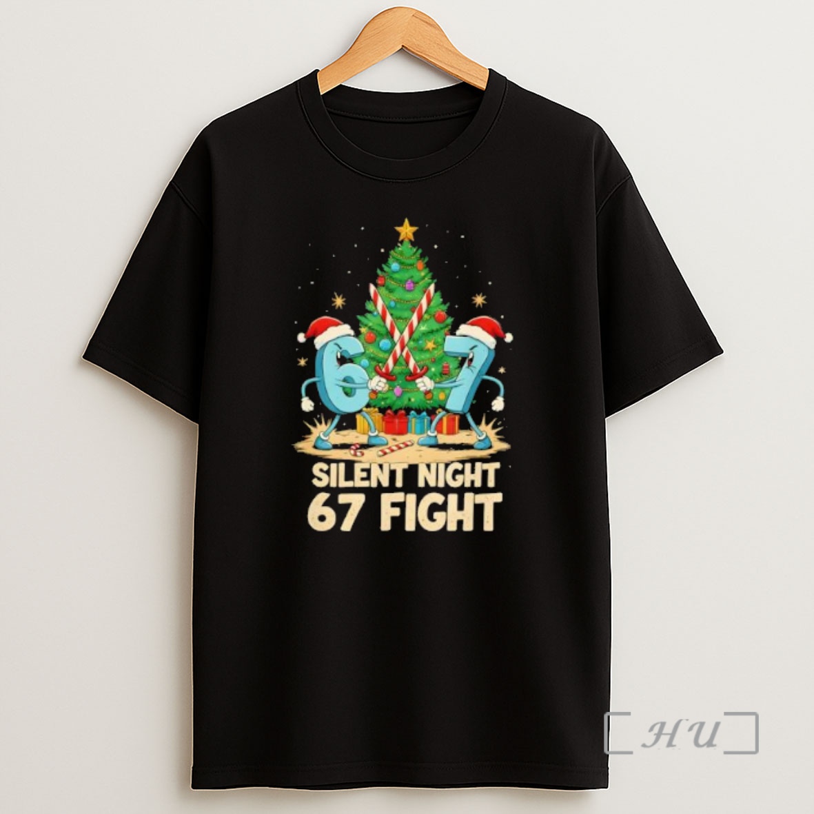 Officials Silent Night 67 Fight Funny Christmas Premium Shirt Sweatshirt Tee