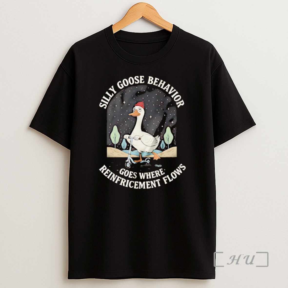 Officials Silly Goose Behavior Goes Where Reinforcement Flows Premium Shirt Sweatshirt Tee