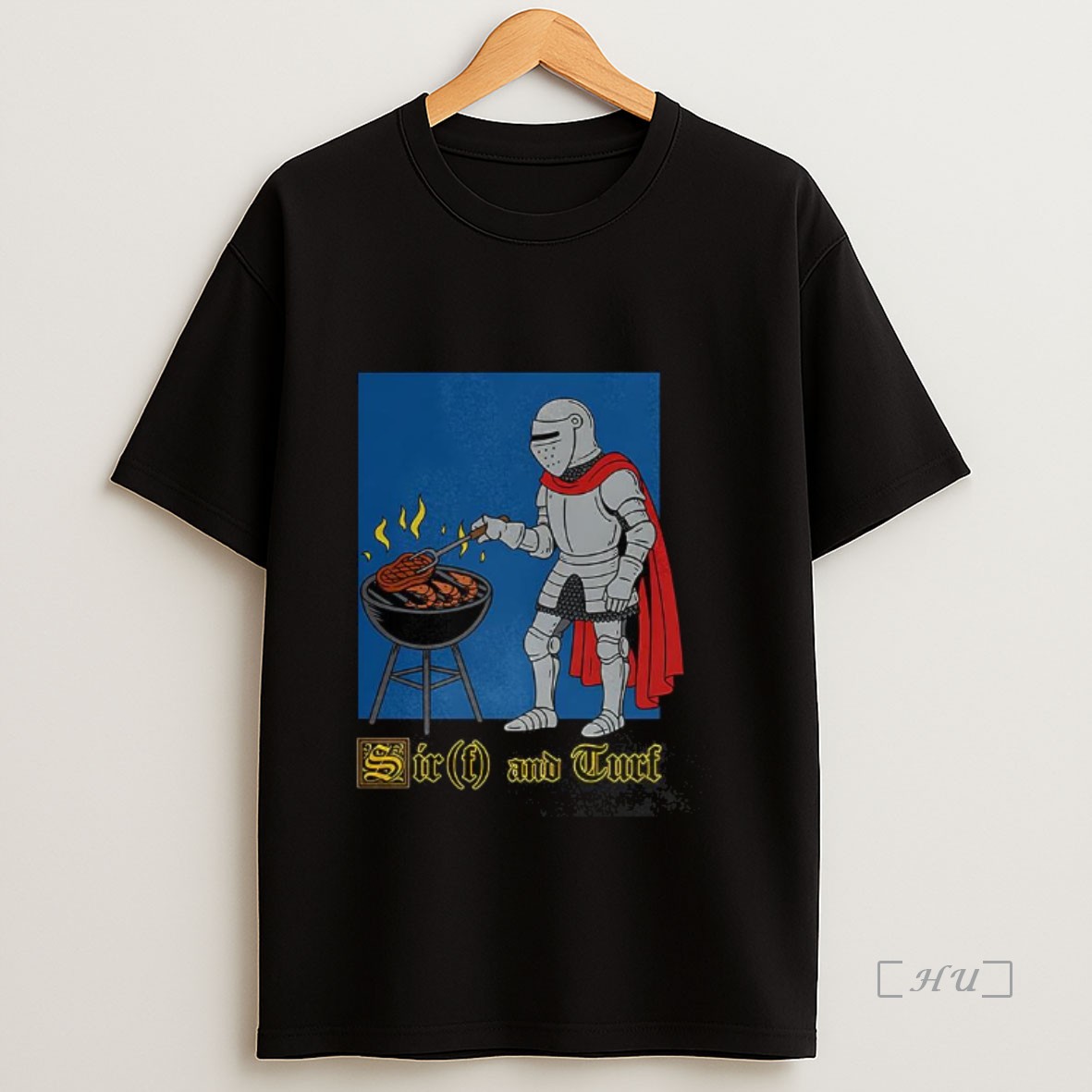 Officials Sirf And Turf Knight Is Grilling Meat Premium Shirt Sweatshirt Tee