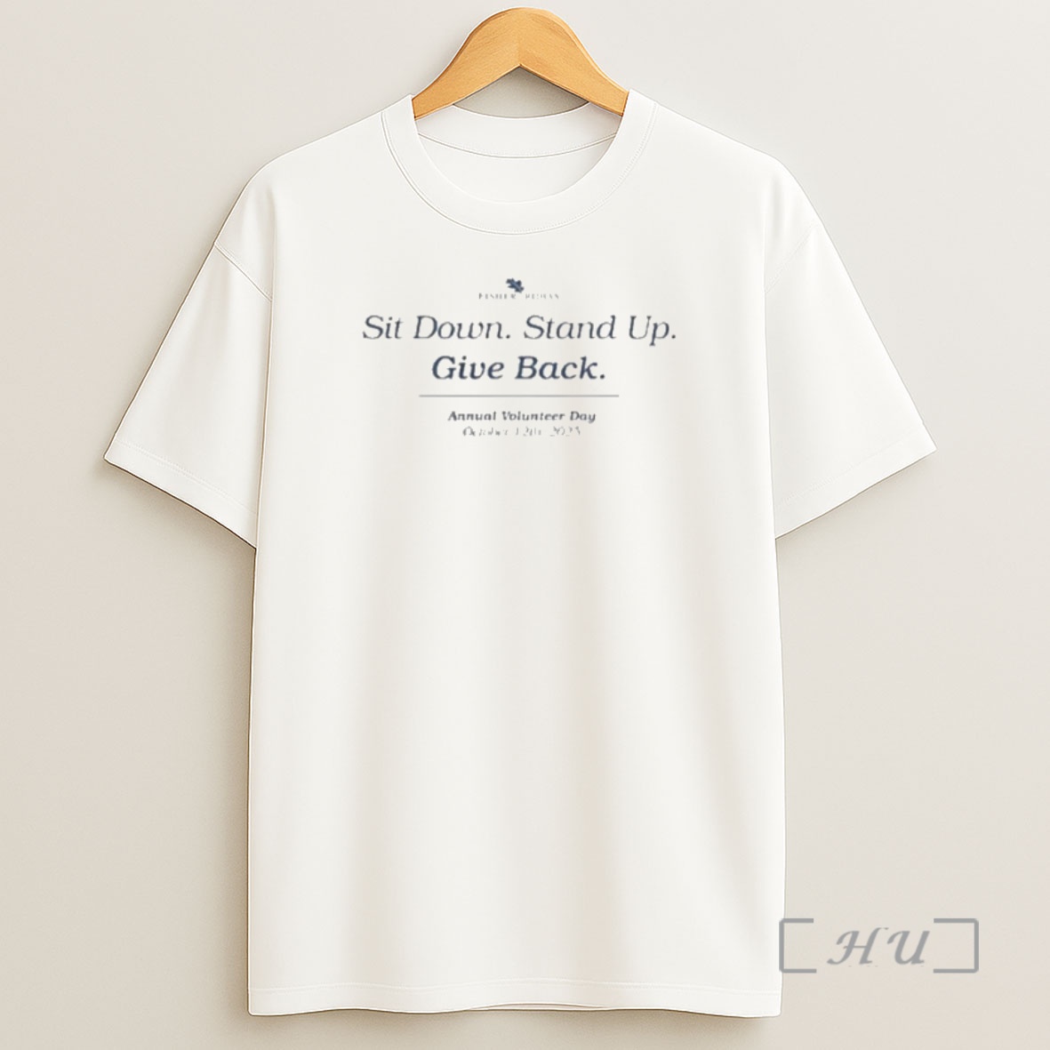 Officials Sit Down Stand Up Give Back Annual Volunteer Day 2025 Premium Shirt Sweatshirt Tee