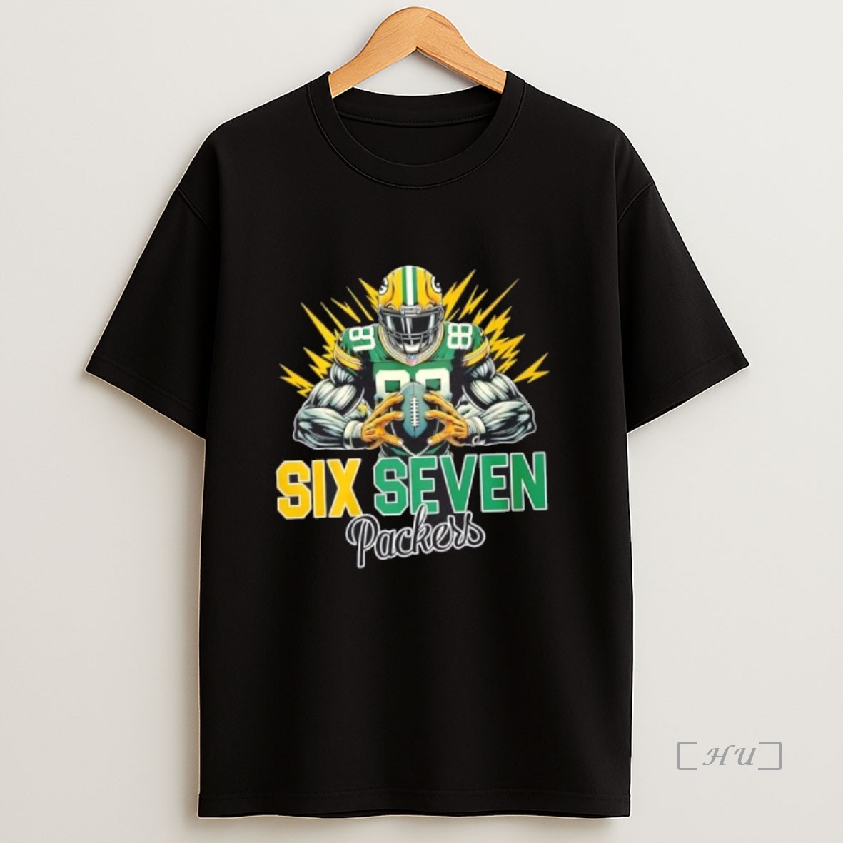 Officials Six Seven 6 7 Green Bay Packers Football Mascot Premium Shirt Sweatshirt Tee