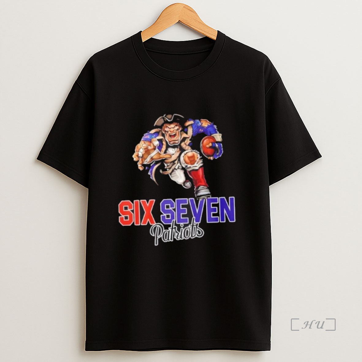 Officials Six Seven 6 7 New England Patriots Football Mascot Premium Shirt Sweatshirt Tee