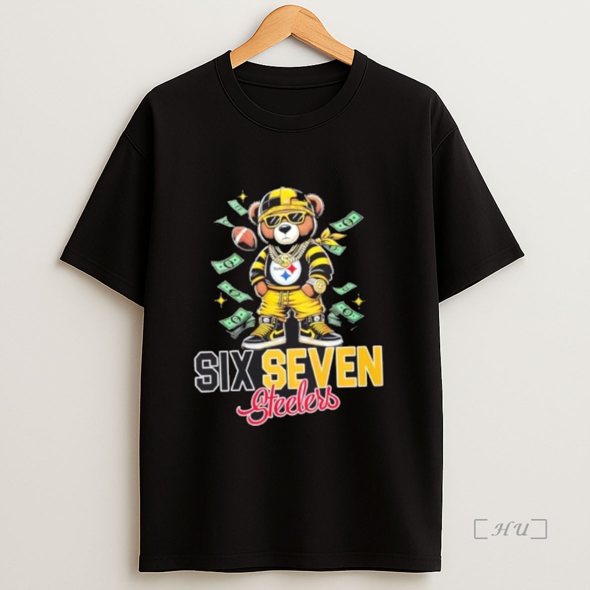 Officials Six Seven 6 7 Pittsburgh Steelers Football Mascot Premium Shirt Sweatshirt Tee