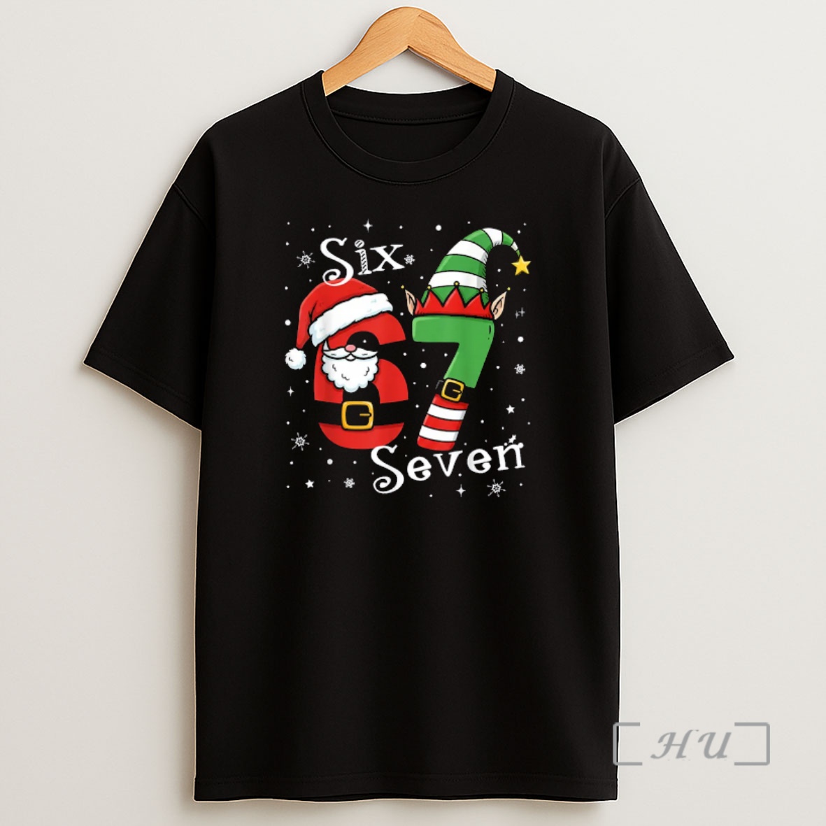 Officials Six Seven 67 Meme 6 7 Elf Santa Christmas Pajamas 1 Premium Shirt Sweatshirt Tee