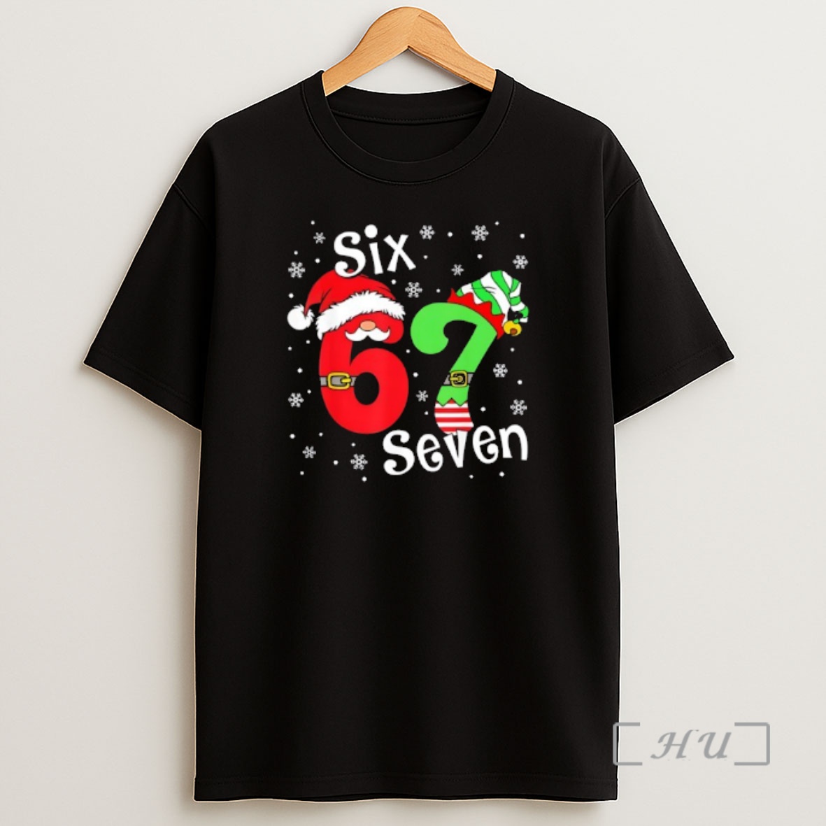 Officials Six Seven 67 Meme 6 7 Elf Santa Christmas Pajamas Premium Shirt Sweatshirt Tee
