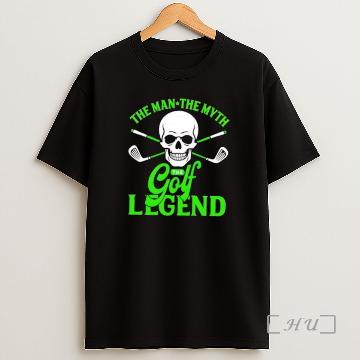 Officials Skull The Man The Myth The Golf Legend Premium Shirt Sweatshirt Tee