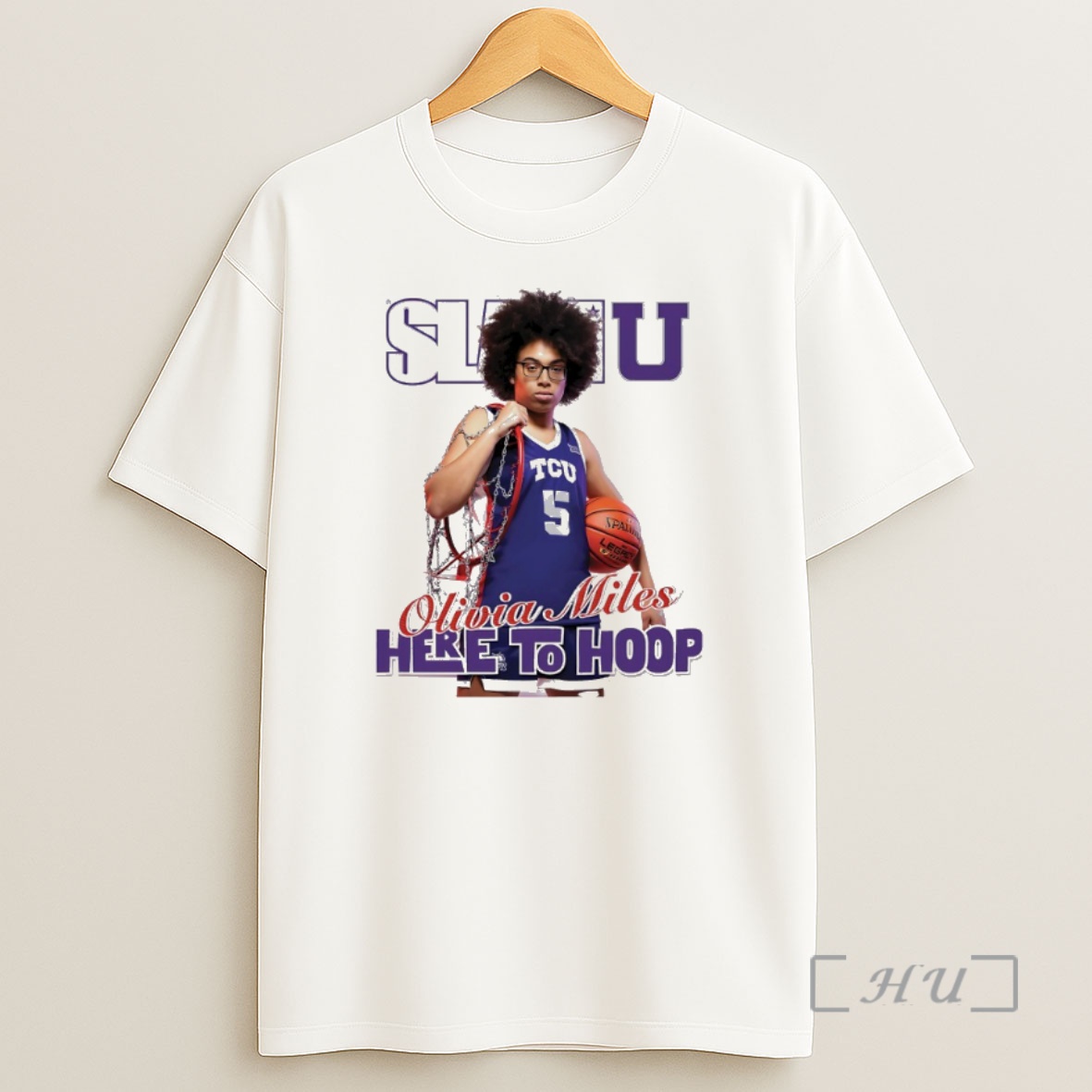 Officials Slam U Olivia Miles Here To Hoop Premium Shirt Sweatshirt Tee