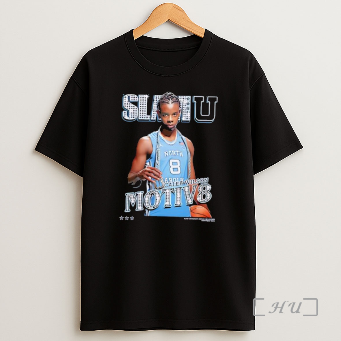 Officials Slamu Caleb Wilson North Carolina Tar Heels Motiv8 Premium Shirt Sweatshirt Tee