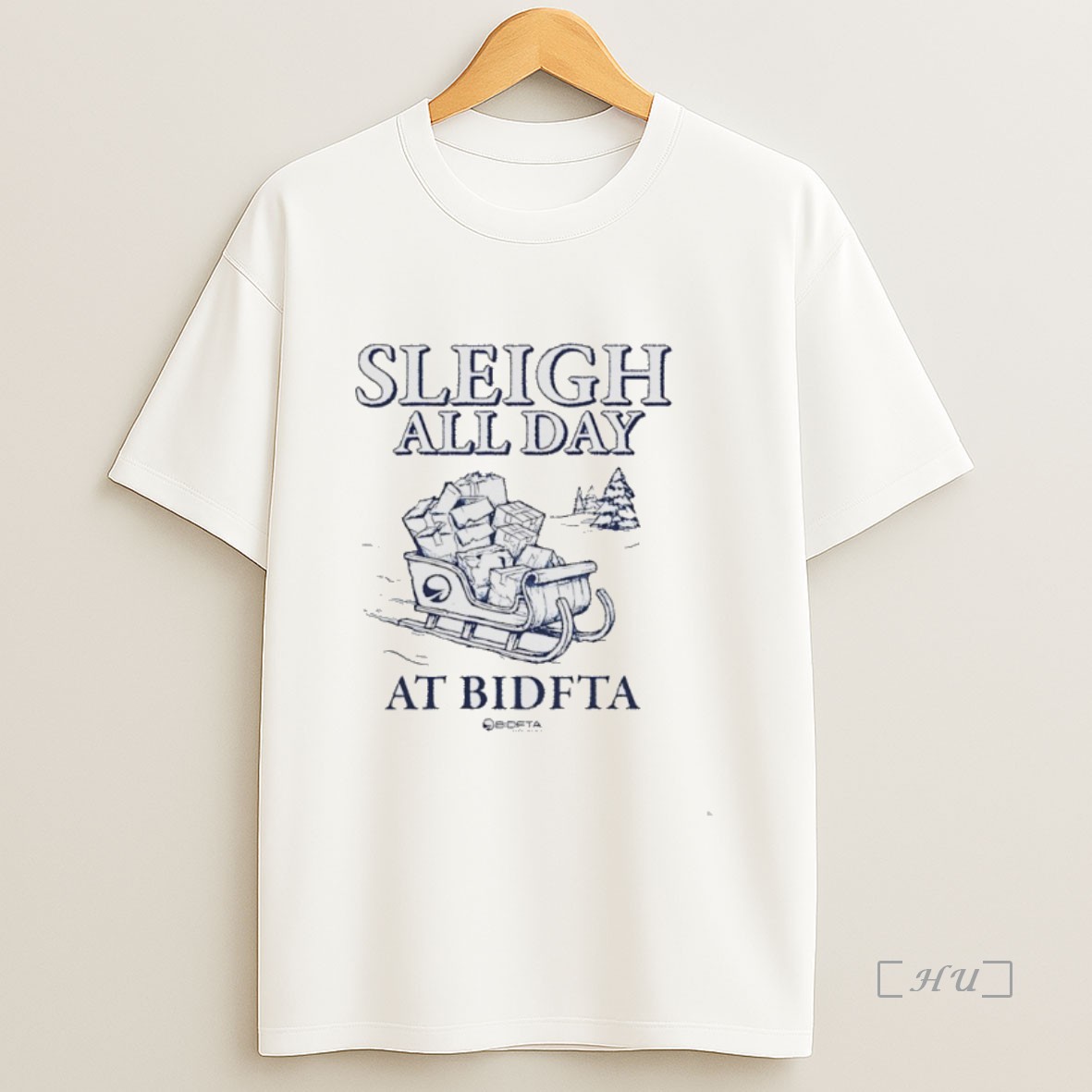 Officials Sleigh All Day With Bidfta Christmas 2025 Premium Shirt Sweatshirt Tee