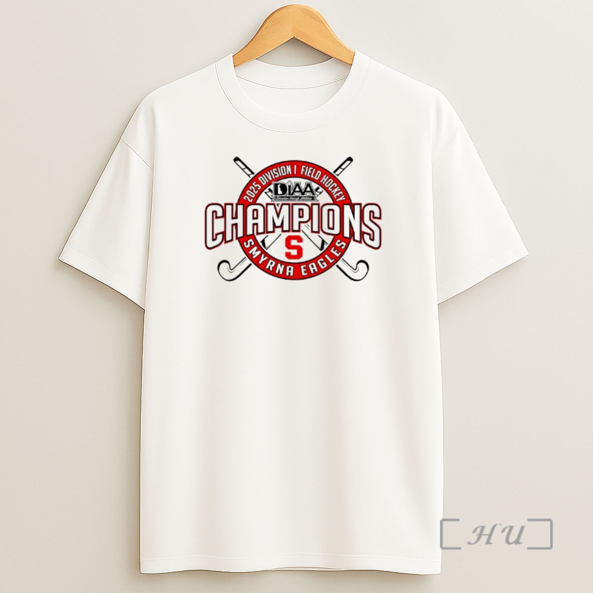 Officials Smyrna Eagles 2025 Diaa Field Hockey Champions Premium Shirt Sweatshirt Tee