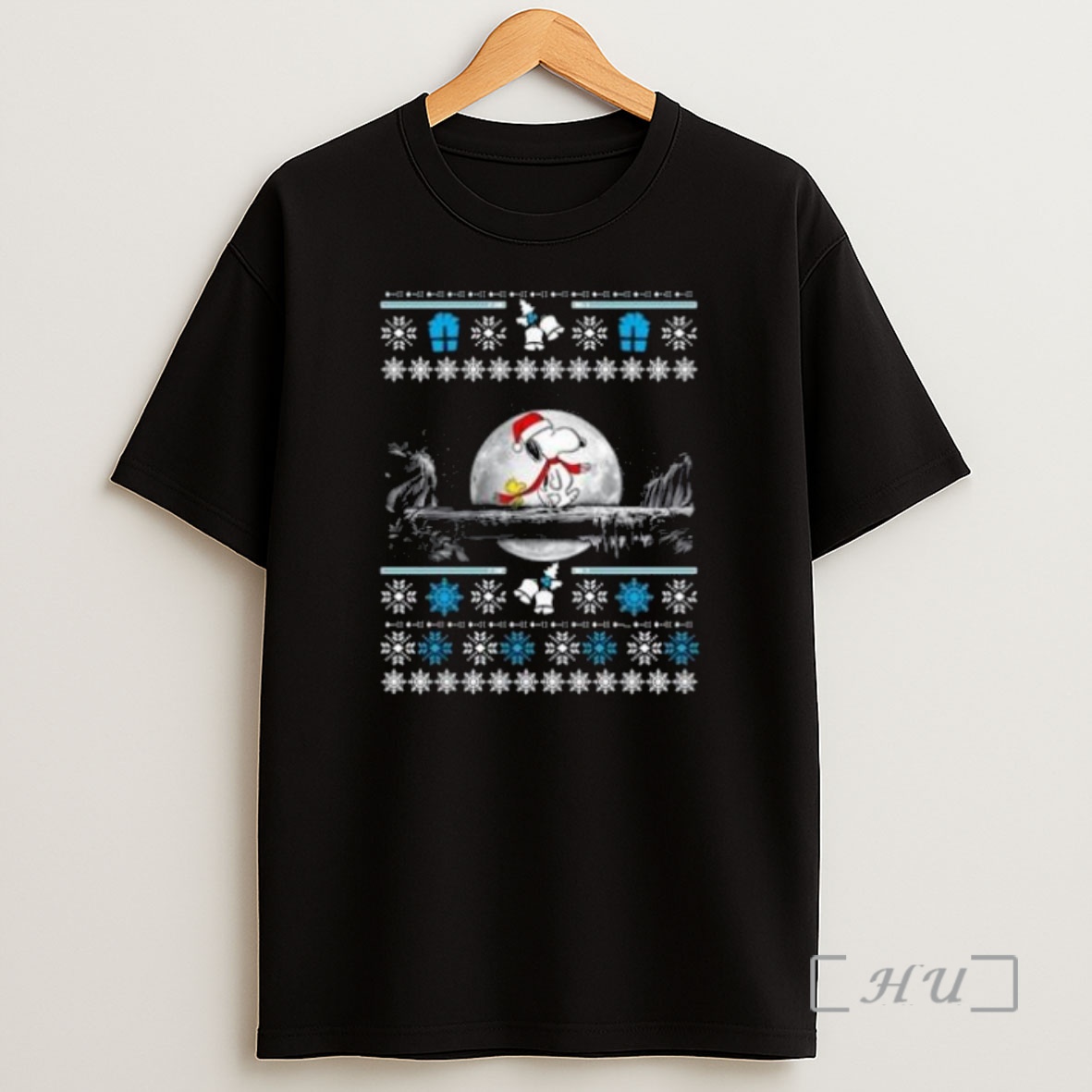 Officials Snoopy And Woodstock On The Moon Merry Christmas 2025 Premium Shirt Sweatshirt Tee