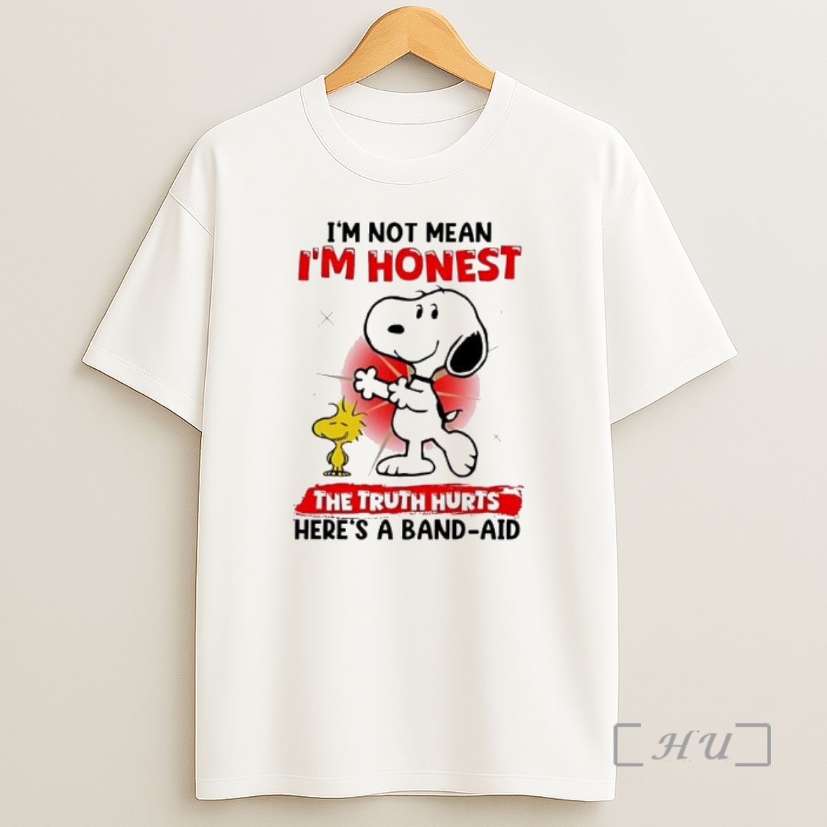 Officials Snoopy Christmas Im Not Mean Im Honest The Truth Hurts Heres A Bandaid Premium Shirt Sweatshirt Tee