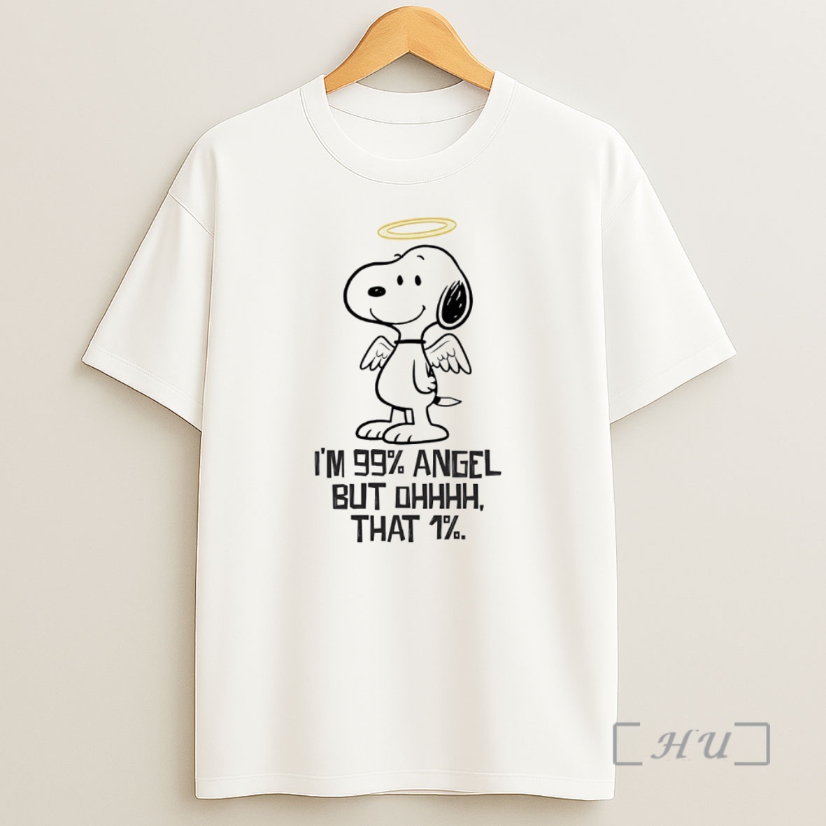 Officials Snoopy Im 99 Angel But Oh That 1 Premium Shirt Sweatshirt Tee