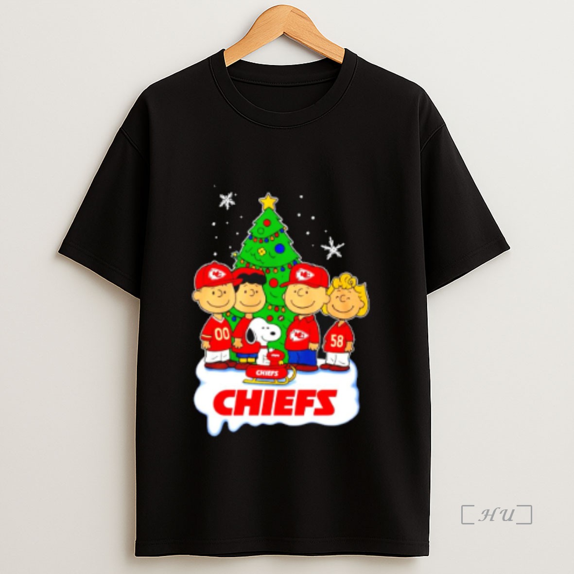 Officials Snoopy Peanuts Kansas City Chiefs Player Christmas Premium Shirt Sweatshirt Tee