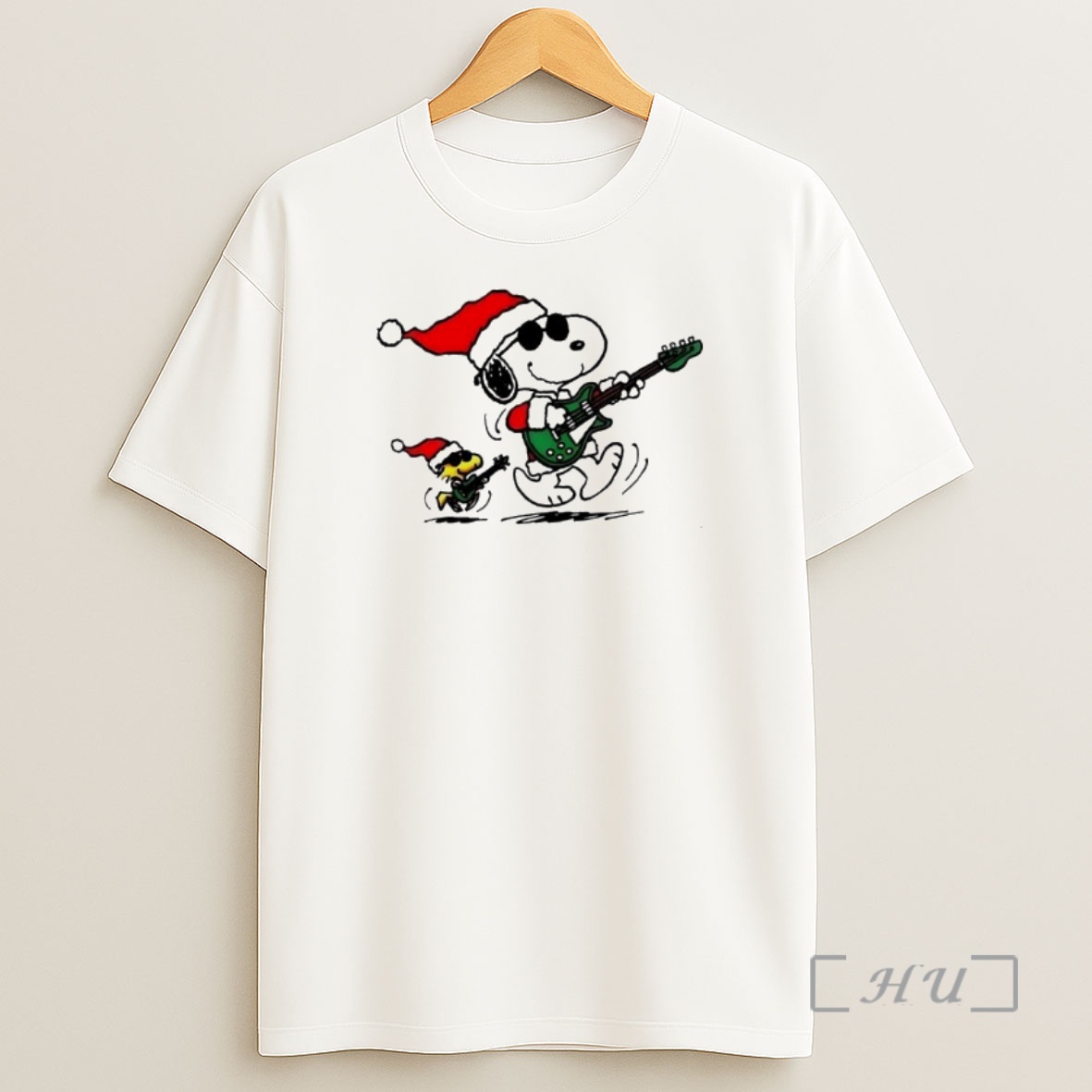 Officials Snoopy Rock Christmas Guitar Premium Shirt Sweatshirt Tee