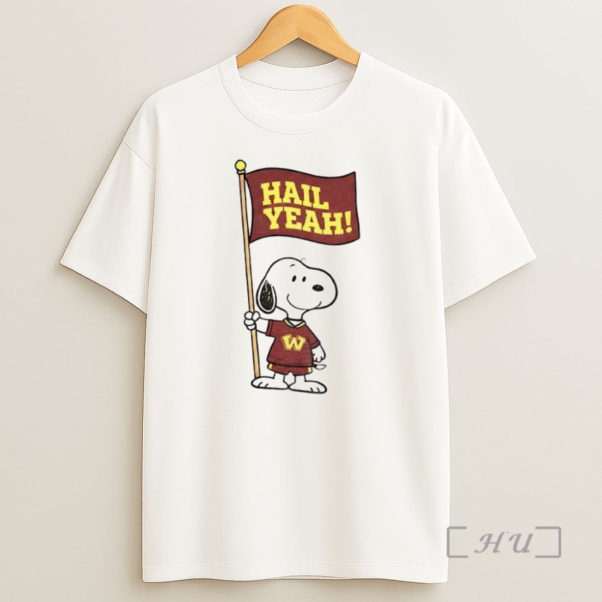 Officials Snoopy Washington Commanders Football Hail Yeah Cartoon Premium Shirt Sweatshirt Tee