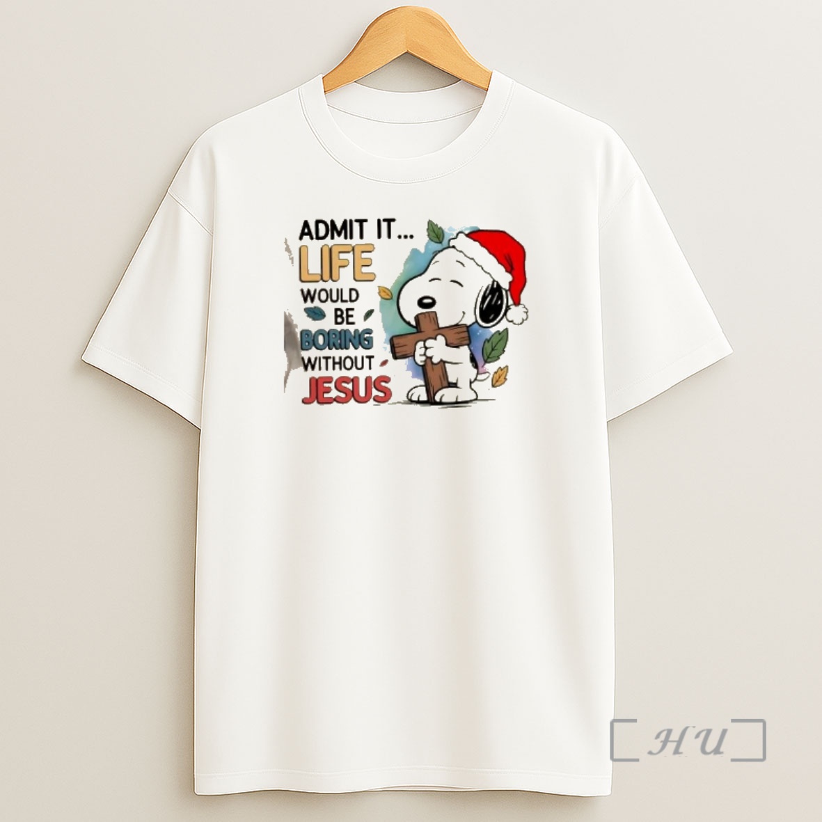 Officials Snoopy Admit It Life Would Be Boring Without Jesus Merry Christmas Premium Shirt Sweatshirt Tee