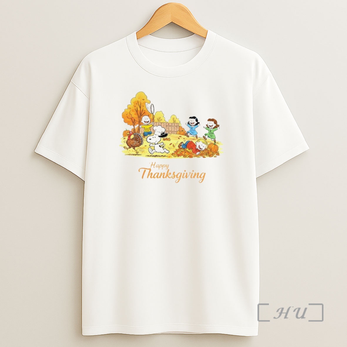 Officials Snoopy And Charlie Brown Turkey Thanksgiving Kids And Chef Dog Premium Shirt Sweatshirt Tee