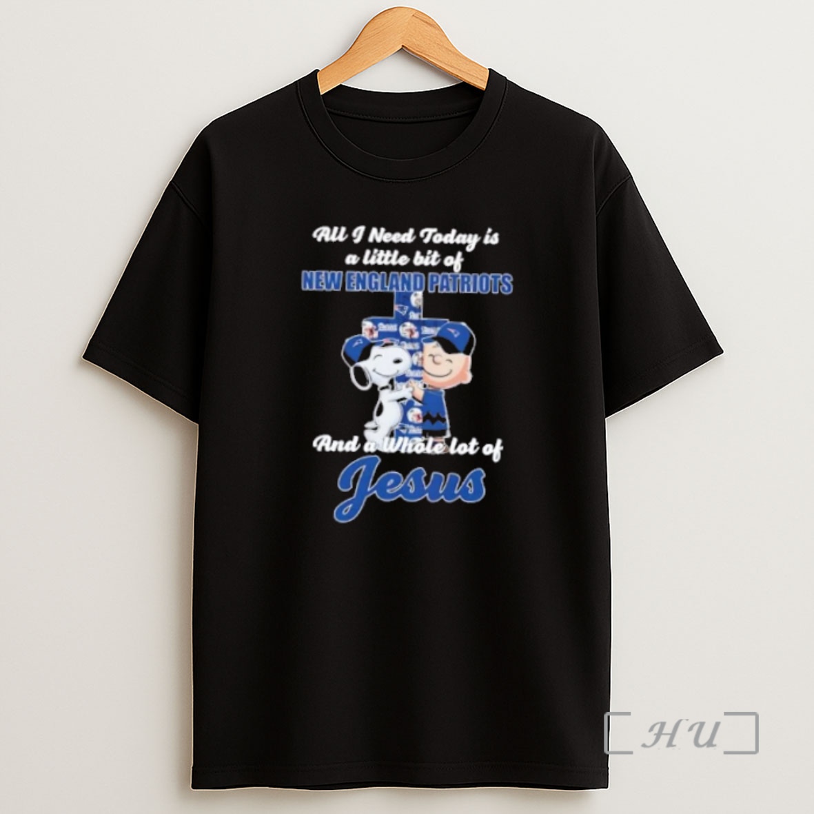 Officials Snoopy And Charlie Brown Hug Cross A Little Bit Of New England Patriots And A Whole Lot Of Jesus Premium Shirt Sweatshirt Tee