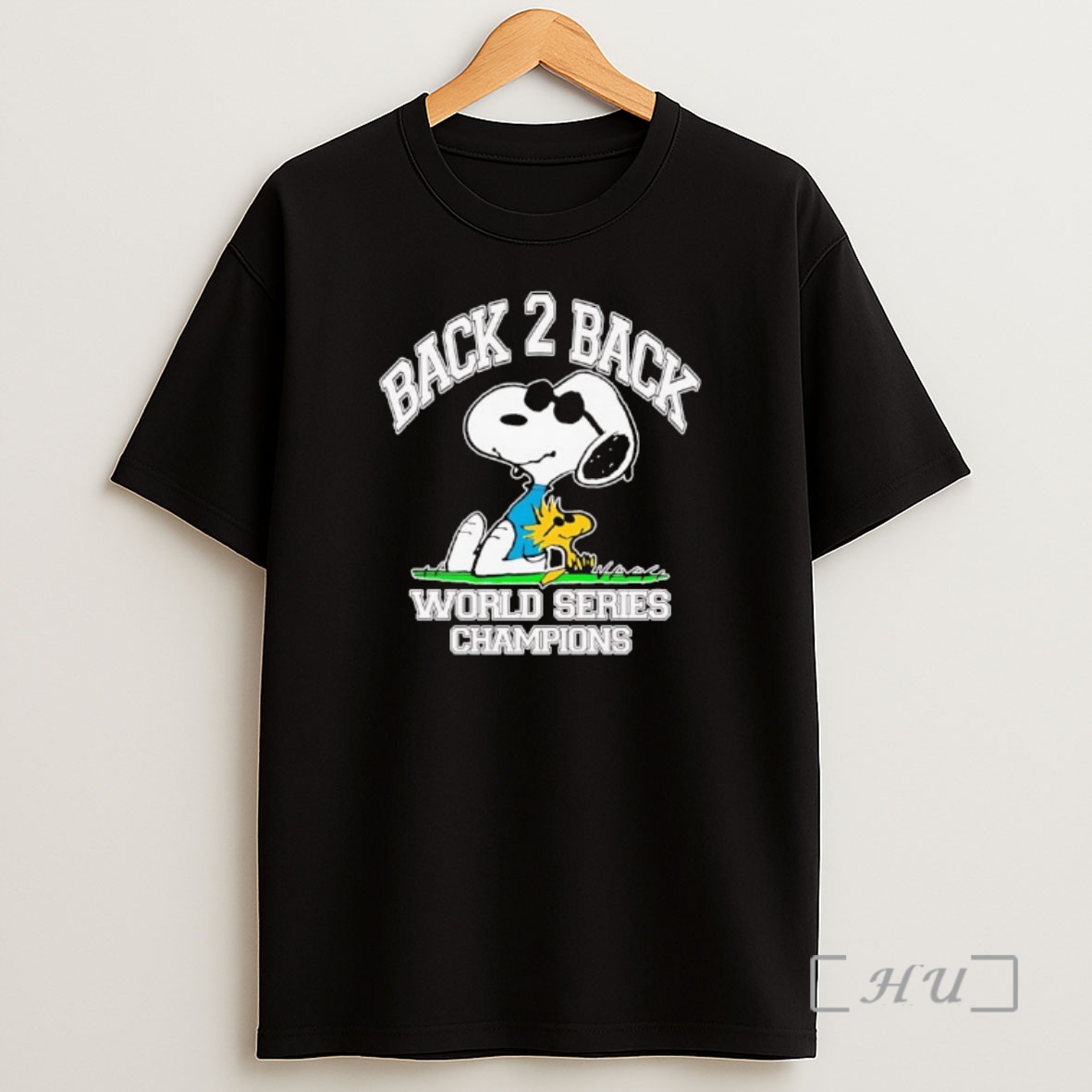 Officials Snoopy And Woodstock Back 2 Back World Series Champions Premium Shirt Sweatshirt Tee