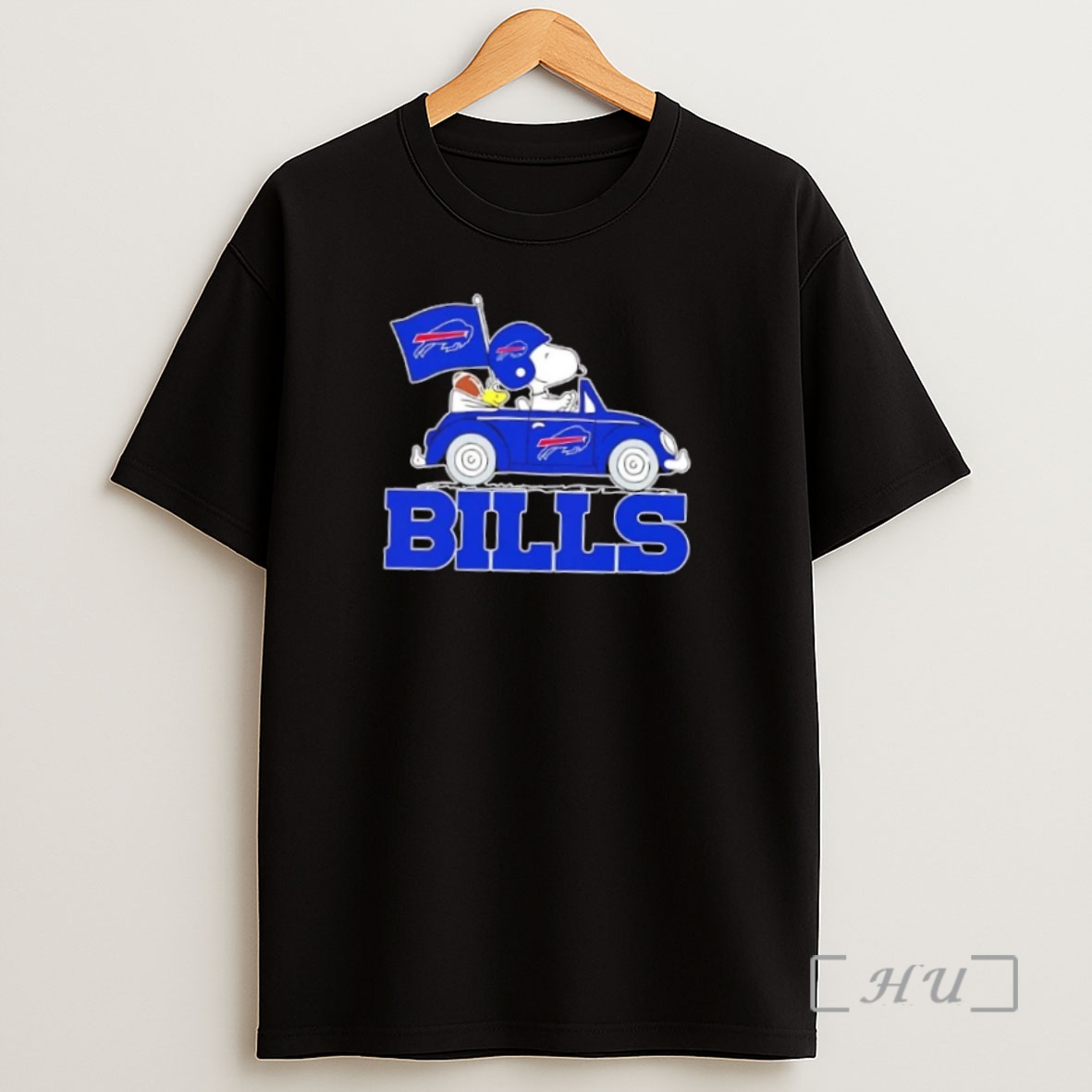 Officials Snoopy And Woodstock Driving Car Buffalo Bills Football Premium Shirt Sweatshirt Tee