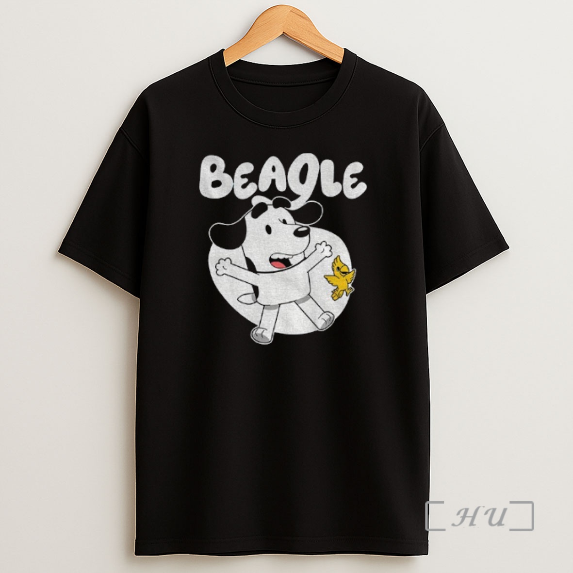 Officials Snoopy And Woodstock In The Style Of Bluey Beagle Dog Children Animation Premium Shirt Sweatshirt Tee
