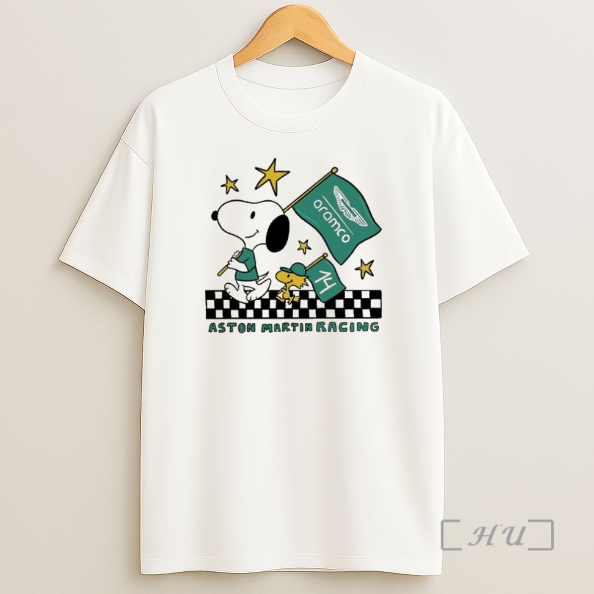 Officials Snoopy And Woodstock X Aston Martin Racing 2025 Premium Shirt Sweatshirt Tee