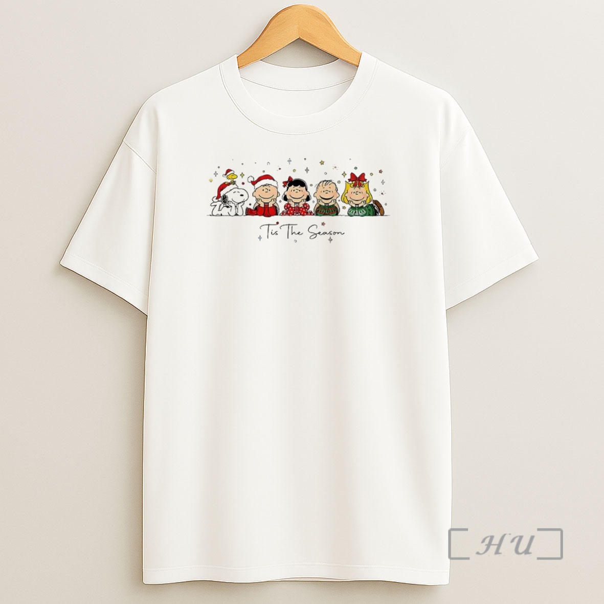 Officials Snoopy And Friends Peanuts Tis The Season Christmas Premium Shirt Sweatshirt Tee