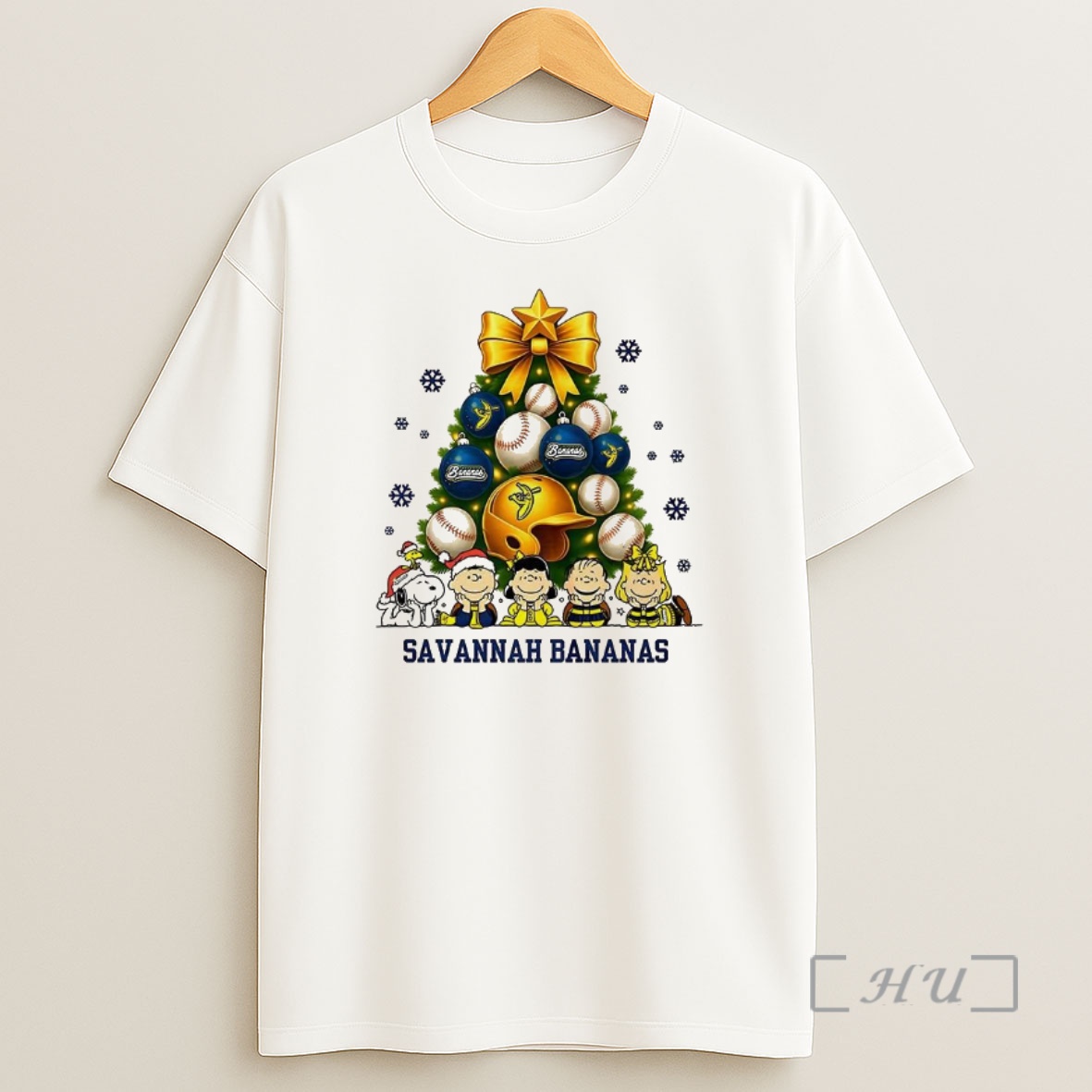 Officials Snoopy And Friends X Savannah Bananas Baseball Christmas Premium Shirt Sweatshirt Tee