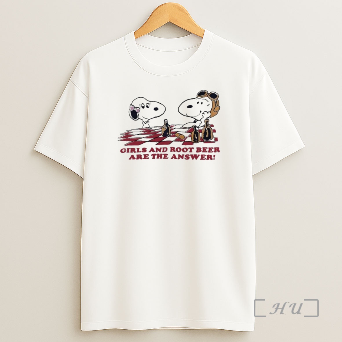 Officials Snoopy Girls And Root Beer Are The Answer Premium Shirt Sweatshirt Tee
