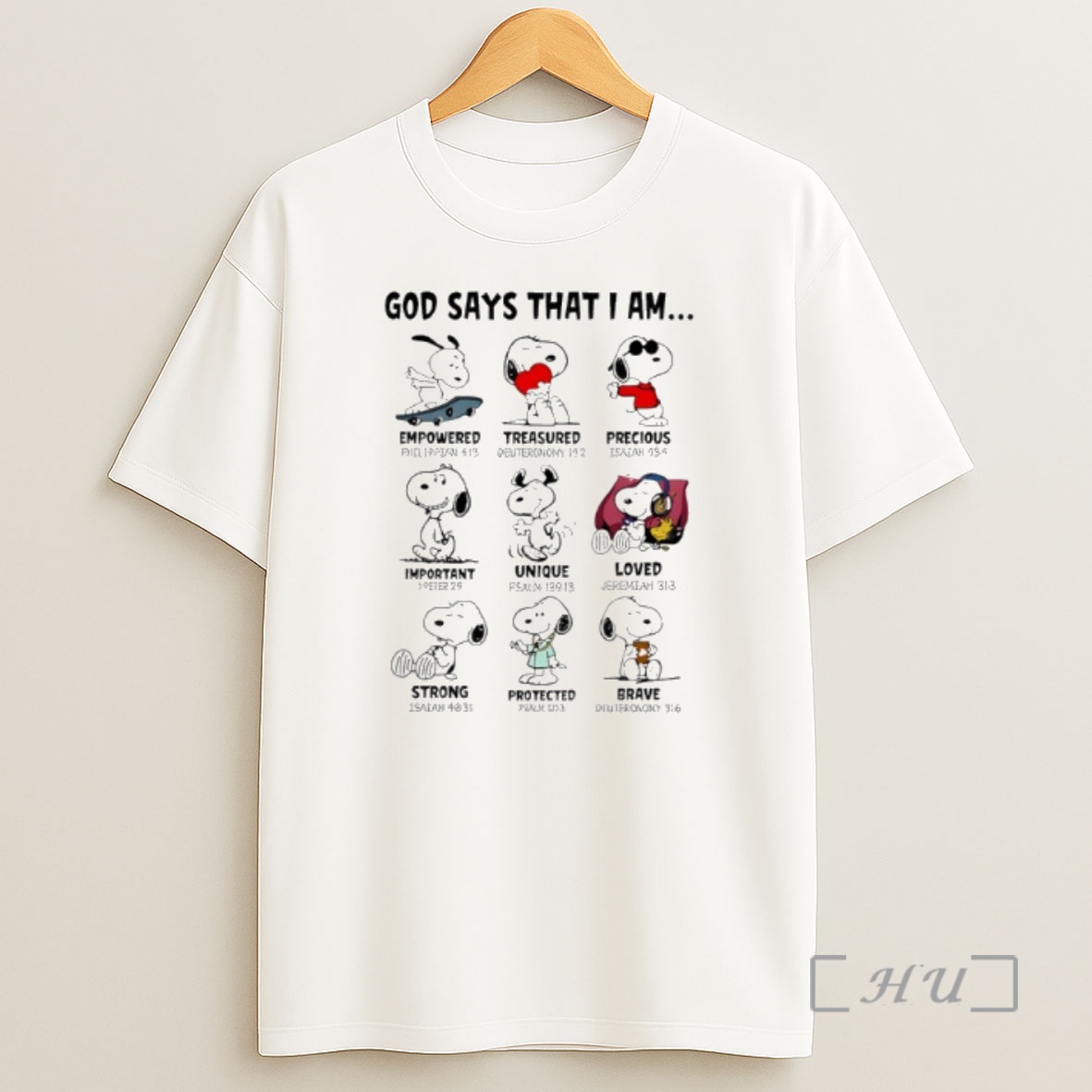 Officials Snoopy God Says That I Am Premium Shirt Sweatshirt Tee