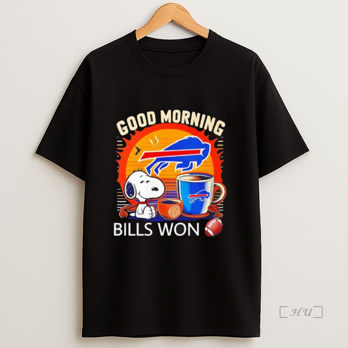Officials Snoopy Good Morning Buffalo Bills Won Premium Shirt Sweatshirt Tee