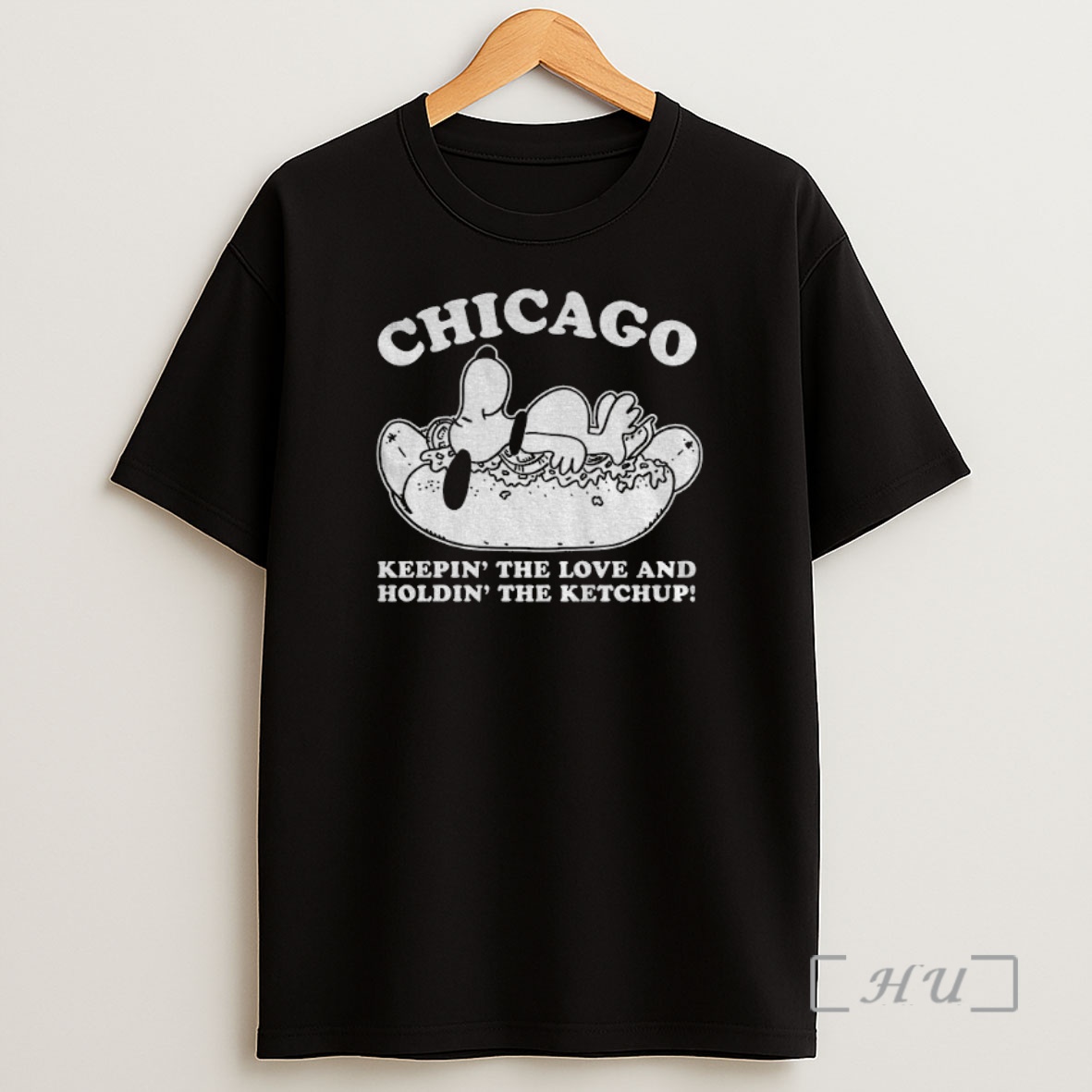 Officials Snoopy Hot Dog Chicago Keepin The Love And Holdin The Ketchup Premium Shirt Sweatshirt Tee