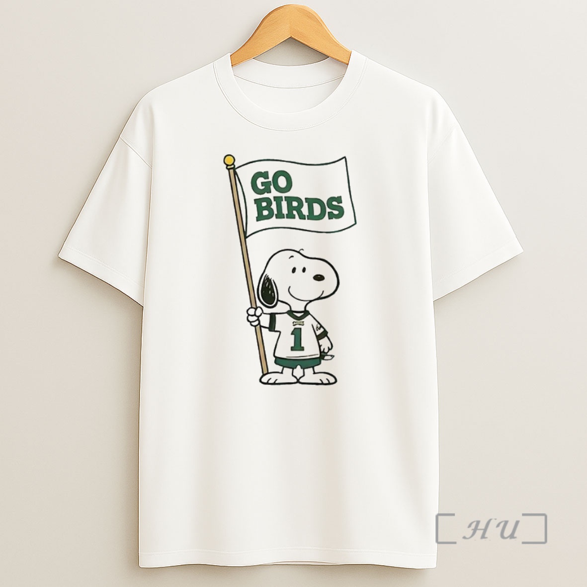 Officials Snoopy X Philadelphia Eagles Football Go Birds Flag Retro Premium Shirt Sweatshirt Tee